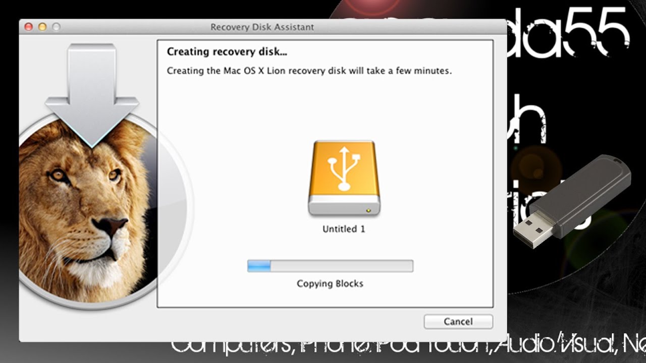 Mac Os X Can Repair The Disk Usb Thumb Drive